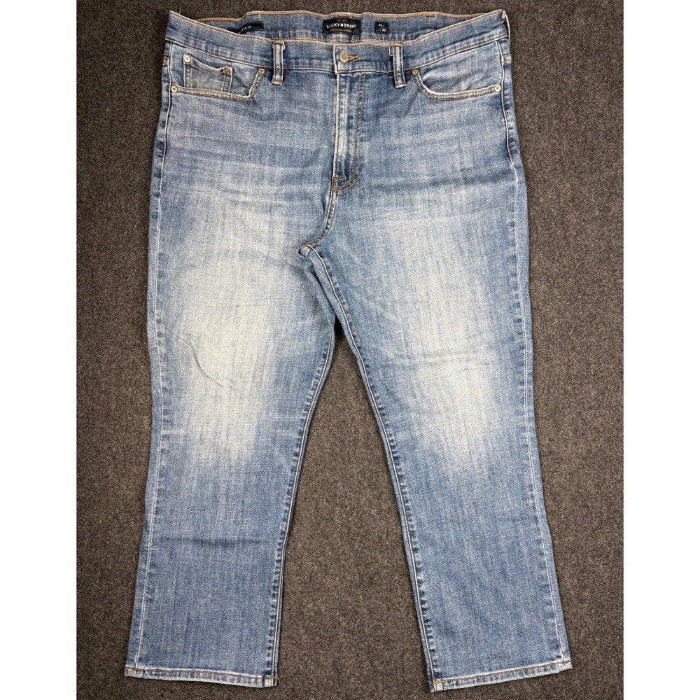 Lucky Brand Athletic Fit Jeans Mens 44x30 Medium Wash Blue Denim Fits 41x28